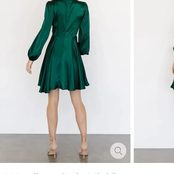 NWT! Satin Dress - Picture 3 of 5